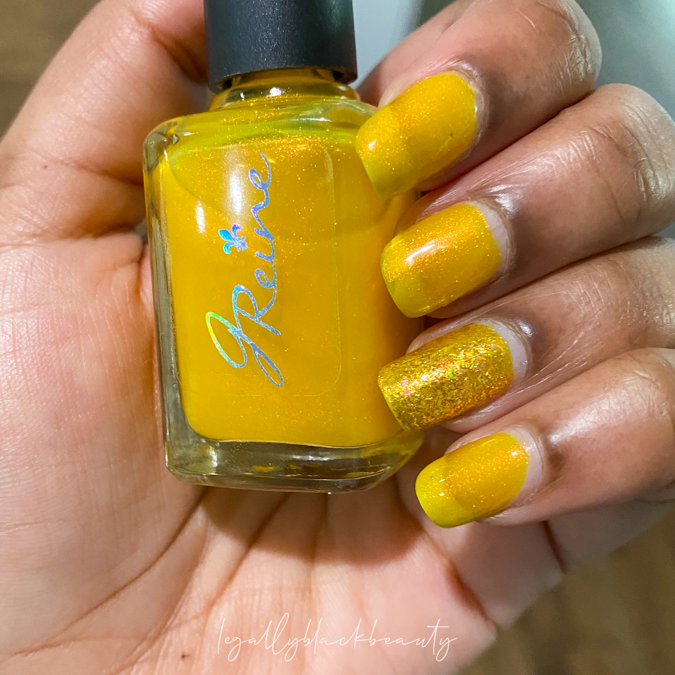 Jreine Blazing Beryl Pahlish El Dorado Nail 6