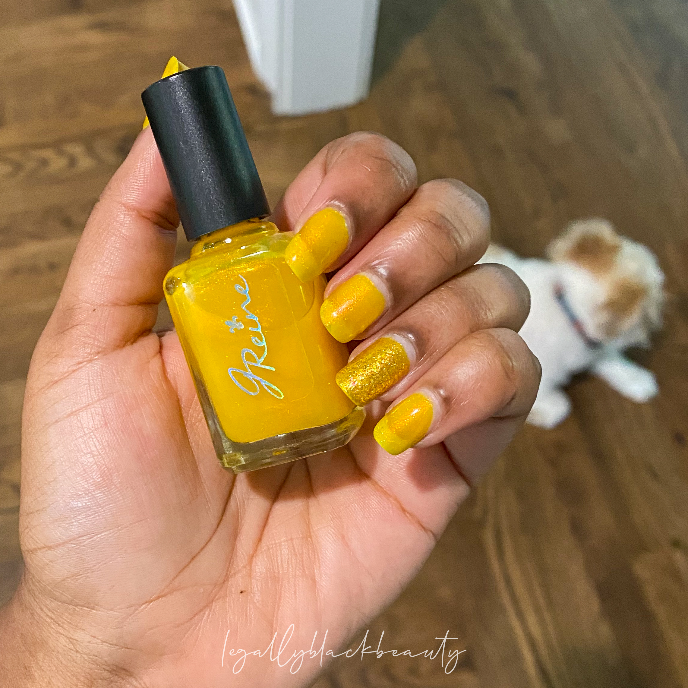 Jreine Blazing Beryl Pahlish El Dorado Nail 5