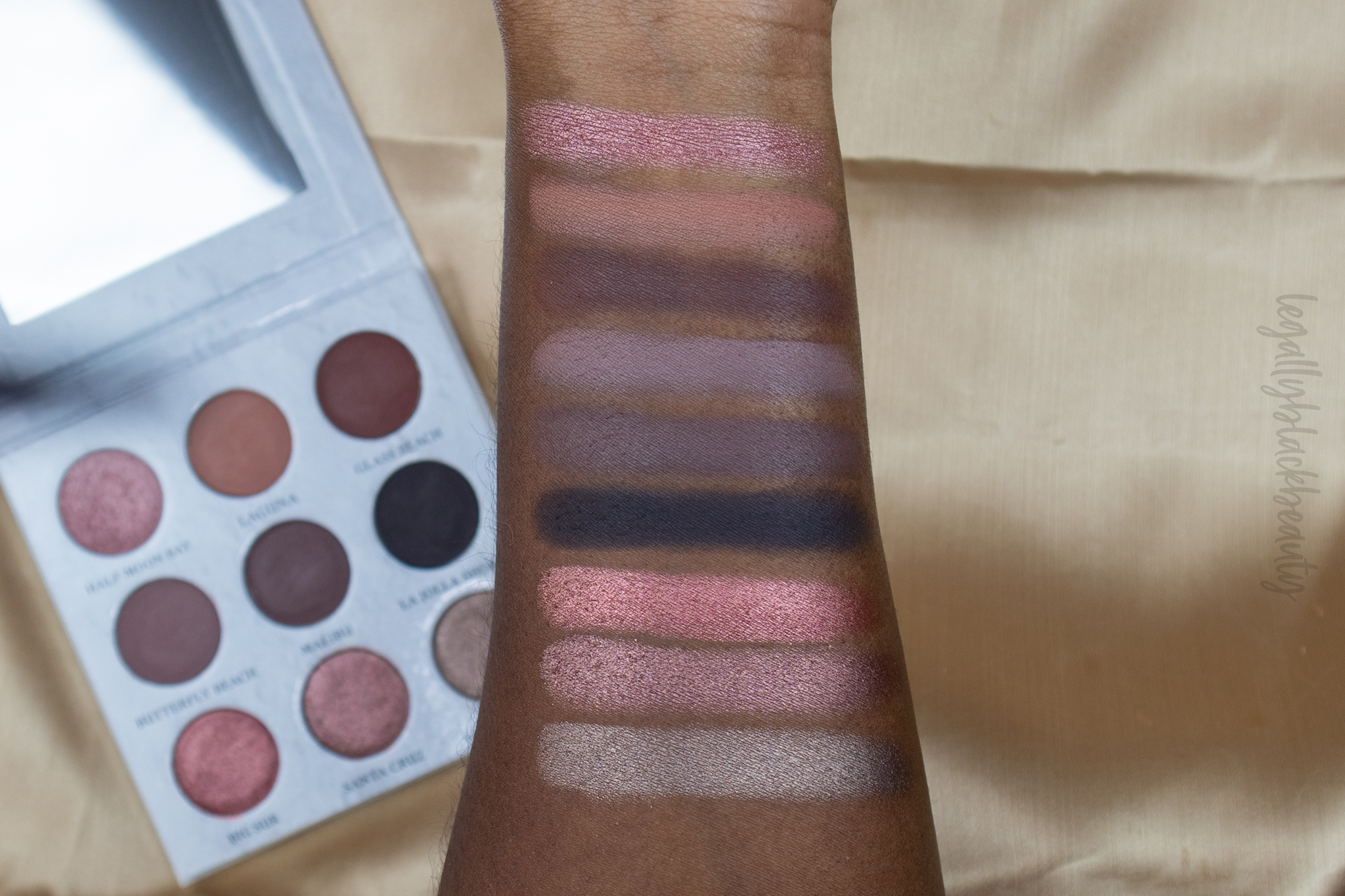 Sydney Grace Midnight Matte Shadow Review & Swatches